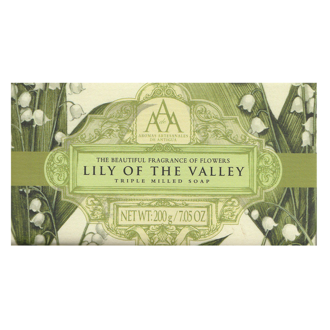 Aromas Artisanales De Antigua AAA Floral Lily of the Valley Soap Bar 200g (7.05oz)