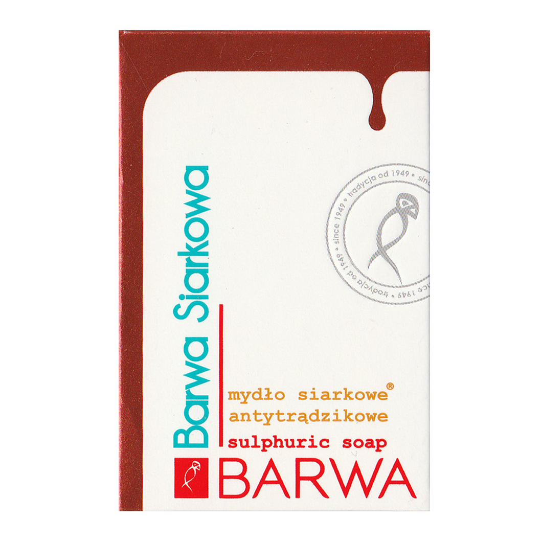 Barwa Siarkowa Sulphuric Soap Bar 100g (3.5oz)