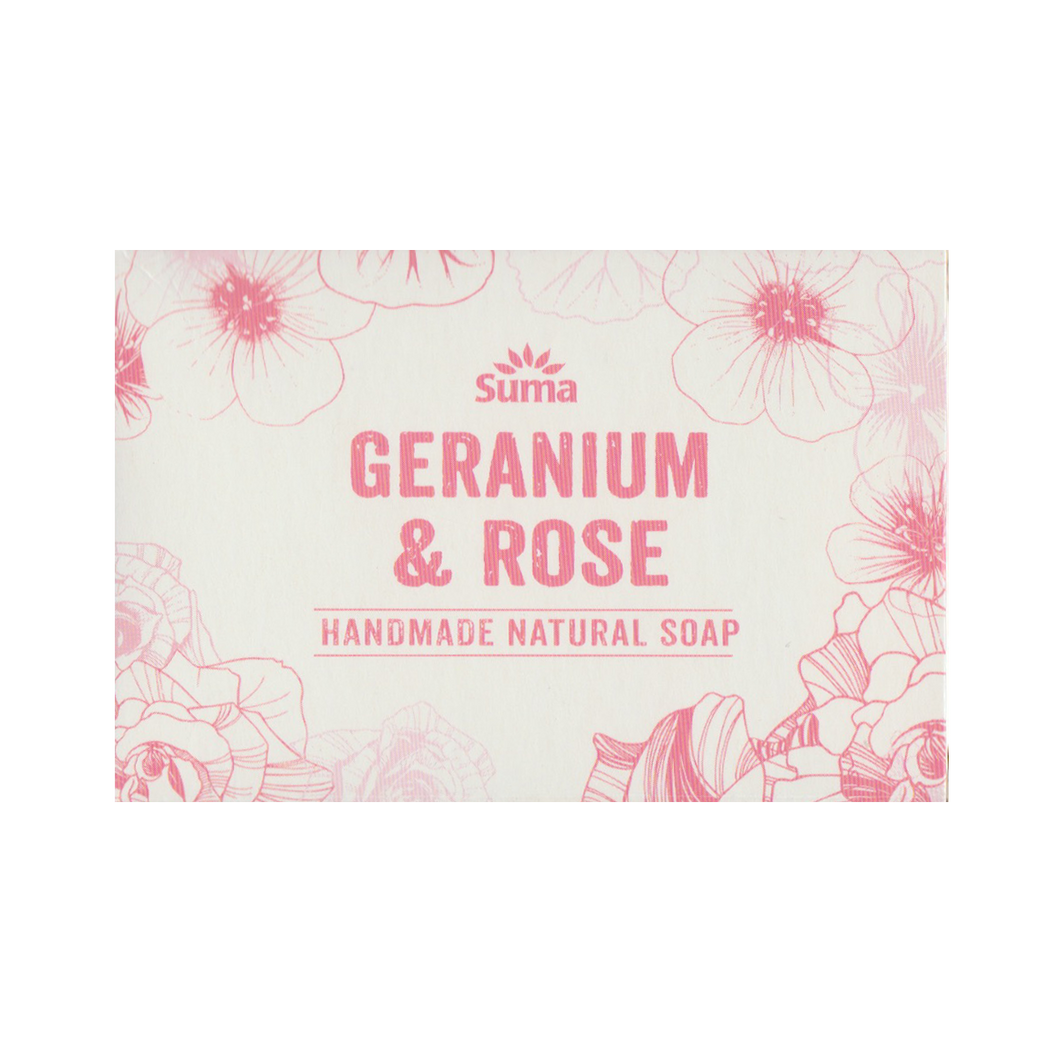 Suma Geranium & Rose Soap Bar 95g (3.35oz)