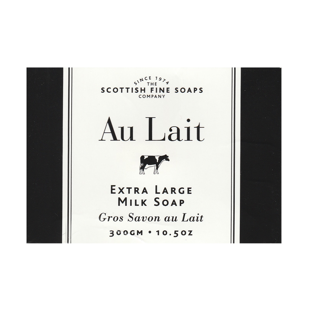 The Scottish Fine Soaps Company Au Lait Extra Large Luxury Milk Soap Bar 300g