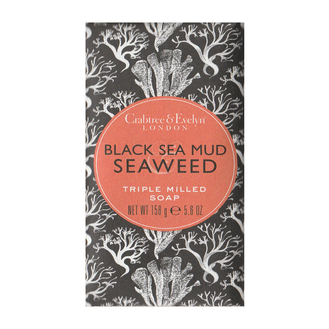 Crabtree & Evelyn Black Sea Mud Seaweed Soap Bar 158g (5.6oz)