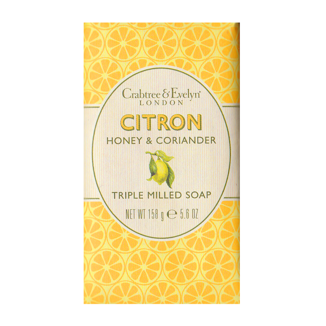 Crabtree & Evelyn Citron Honey & Coriander Soap Bar 158g (5.6oz)