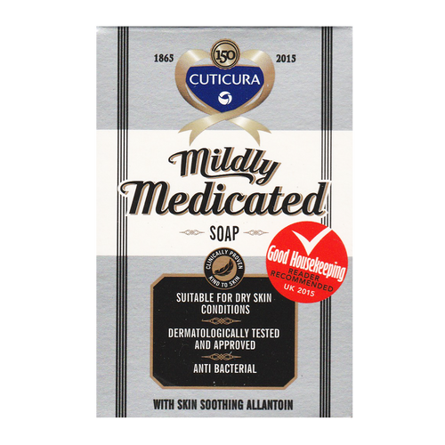 Cuticura Mildly Medicated Soap Bar 100g (3.5oz)