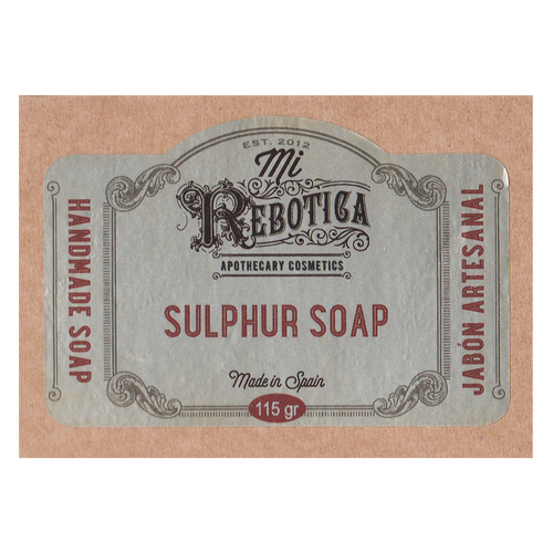 Mi Rebotica Sulphur Soap Bar 115g (4.04oz)