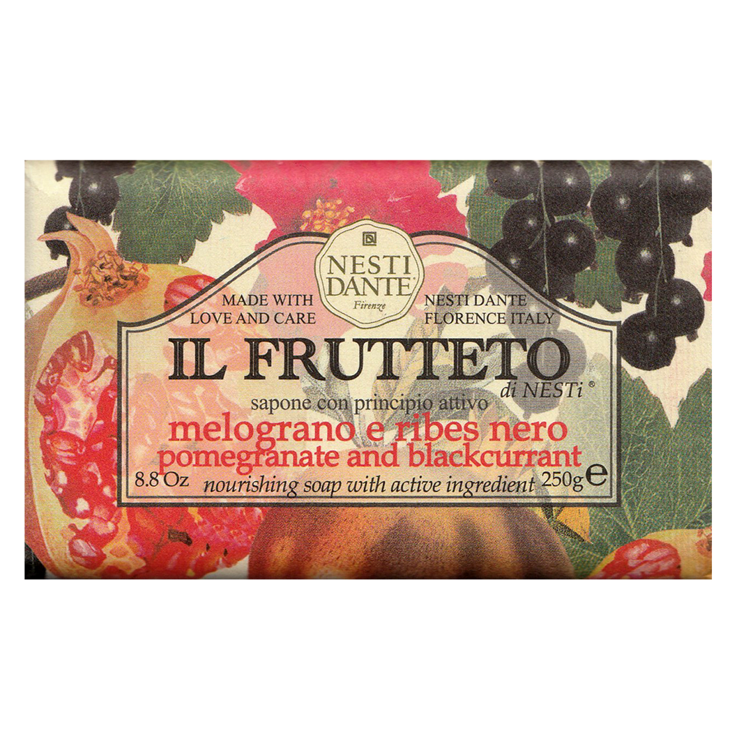 Nesti Dante Il Frutteto Pomegranate & Blackcurrant Soap Bar 250g (8.8oz)