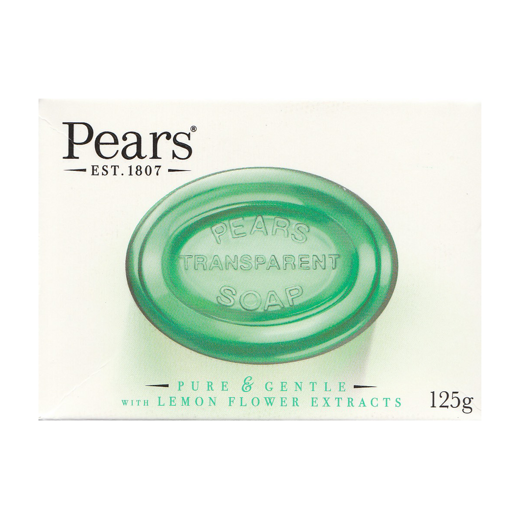 Pears Oil-Clear Lemon Flower Extract Soap Bar 125g (4.4oz)