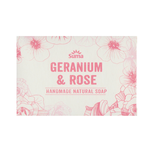 Suma Geranium & Rose Soap Bar 95g (3.35oz)