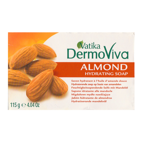 Vatika DermoViva Almond Hydrating Soap Bar 115g (4.04oz)