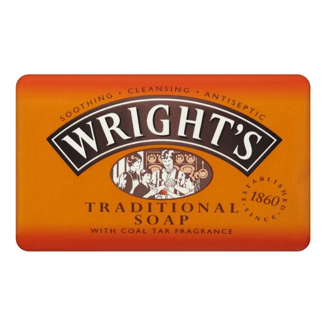 Wright's Traditional Coal Tar Fragrance Soap Bar 125g (4.4oz)