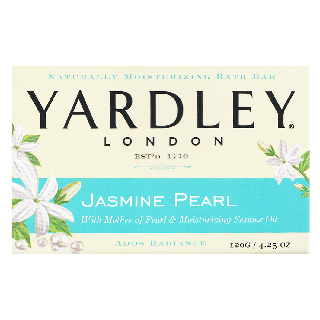 Yardley Jasmine Pearl Soap Bar 120g (2.25oz)