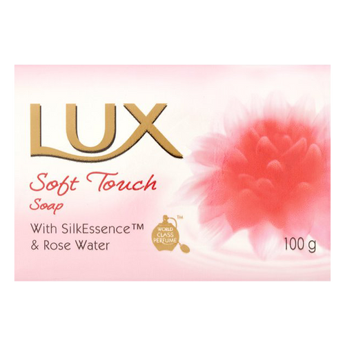 Lux Soft Touch SilkEssence & Rose Water Soap Bar 100g